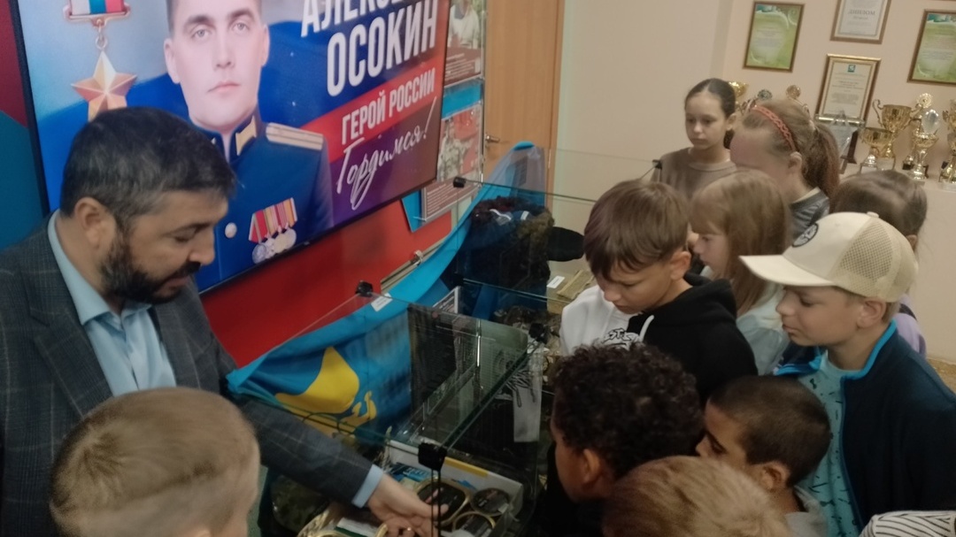 Музейная экспозиция, посвященная участникам специальной военной операции